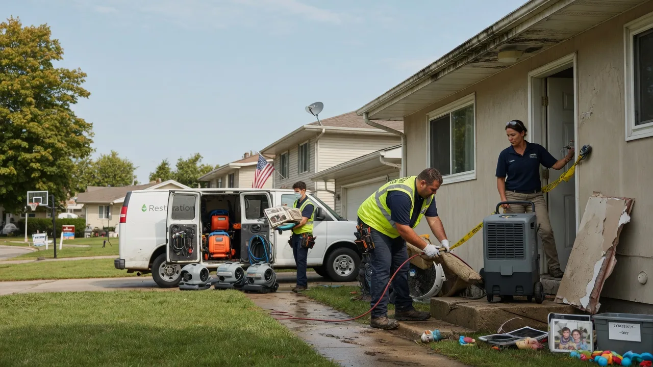 Water Damage Restoration in Bryan, OH near me
